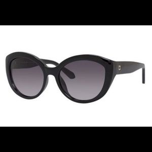 Kate Spade SHERRIE/O/S Black Sunglasses
